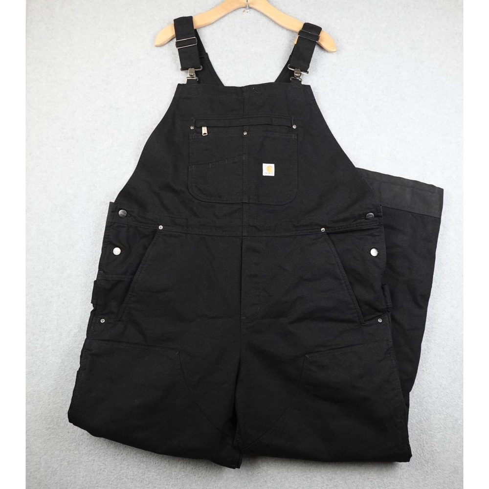 Carhartt Washed Duck Insulated Bib Overall Womens 2XL 20 Tall OR4031-W Hunt Work